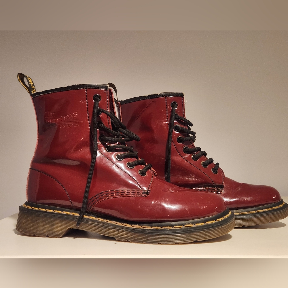 Dr Martens patent leather